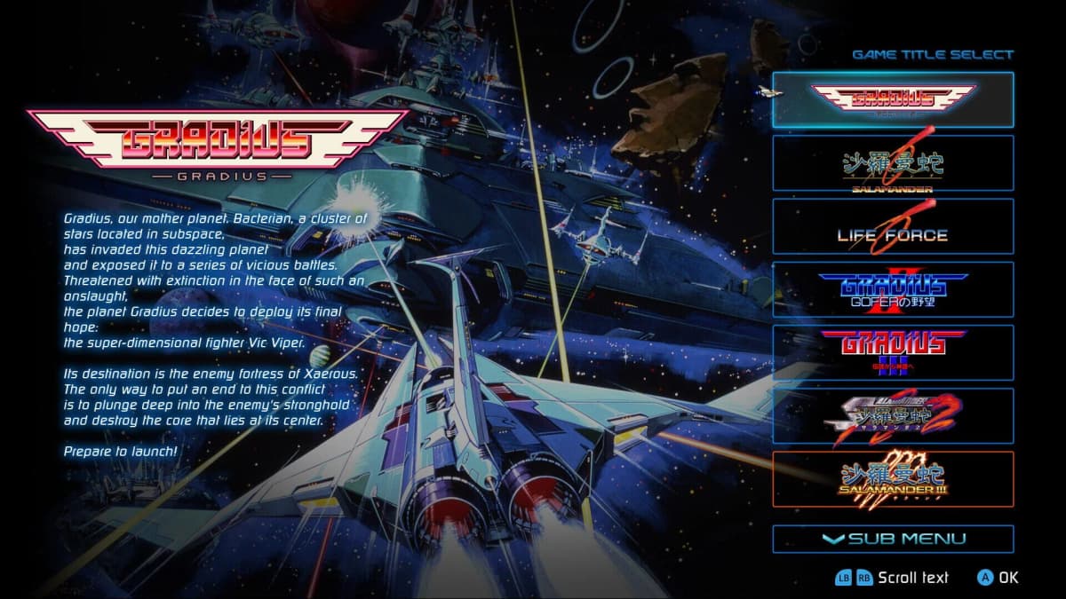 Gradius Origins Review: A Passionate Love Letter to Shmup Fans