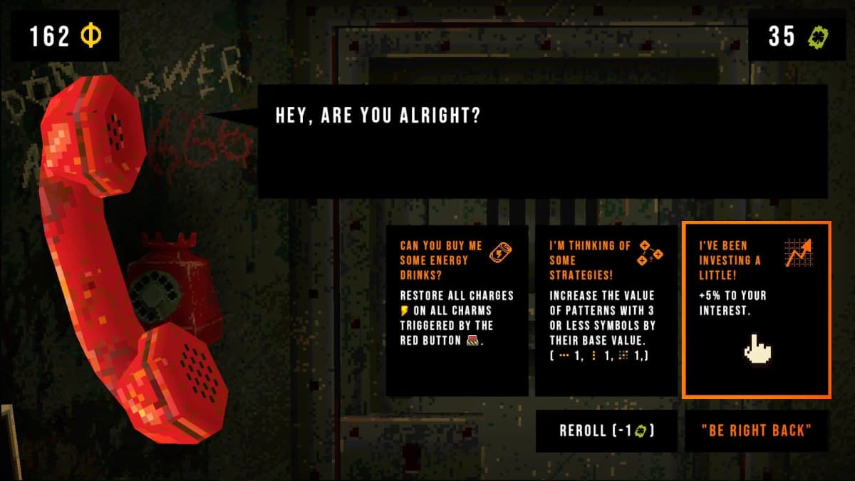 Screenshot from Cloverpit