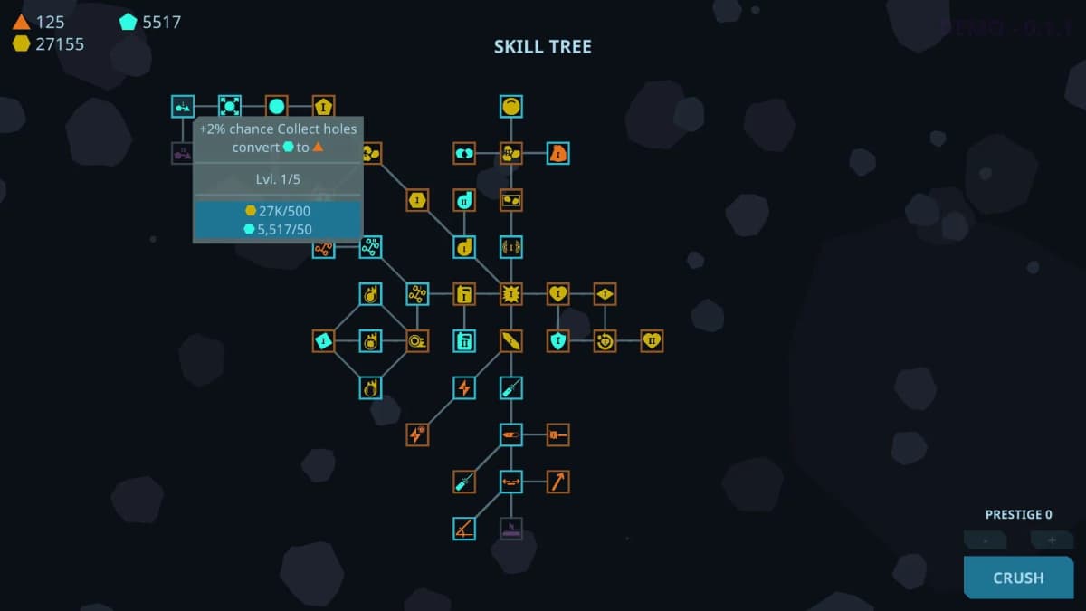 Screenshot from Rock Crusher