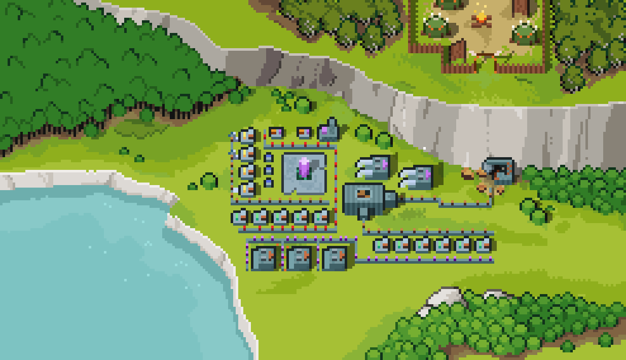 This Indie Factory Sim Lets You Cast Spells on Your Conveyor Belts