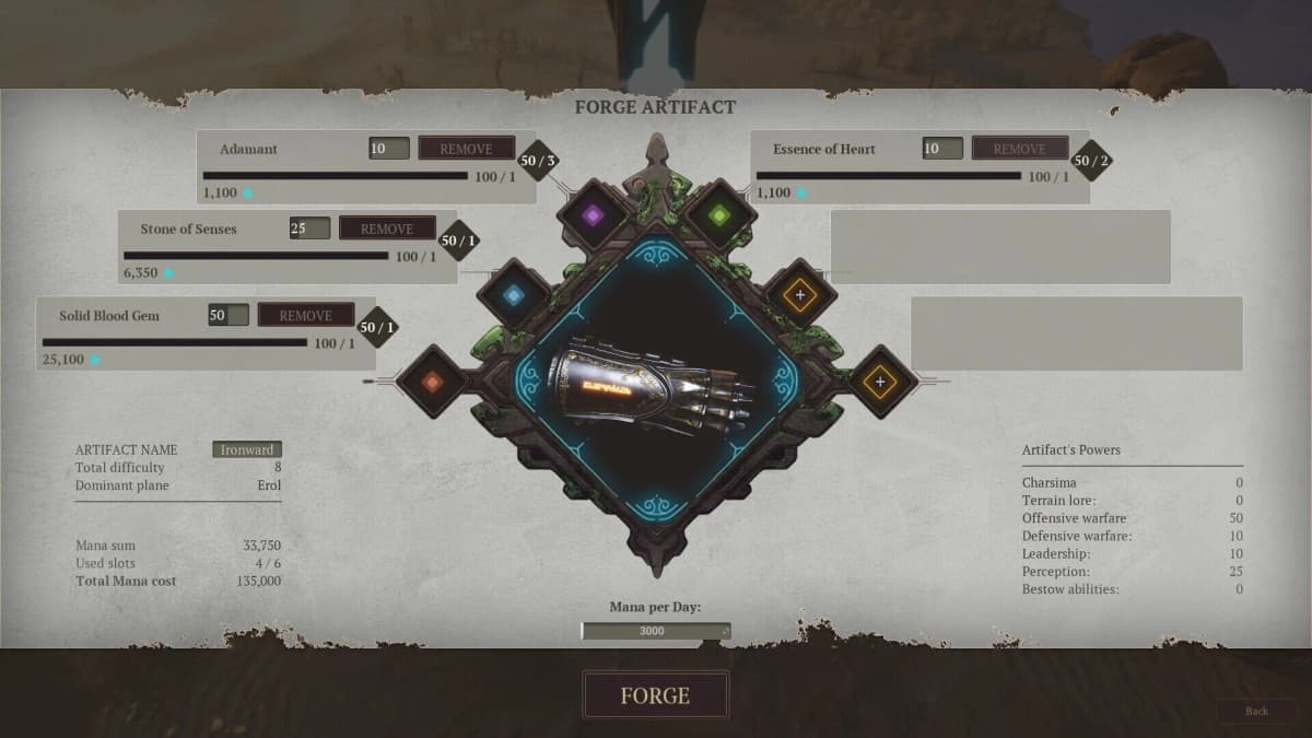 Screenshot from Atre: Dominance Wars