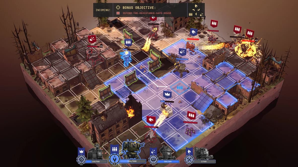 Screenshot from Grit & Valor: 1949