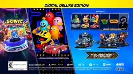 PAC-MAN Joins Sonic Racing: CrossWorlds – The Crossover Kart Racer to Watch This Year