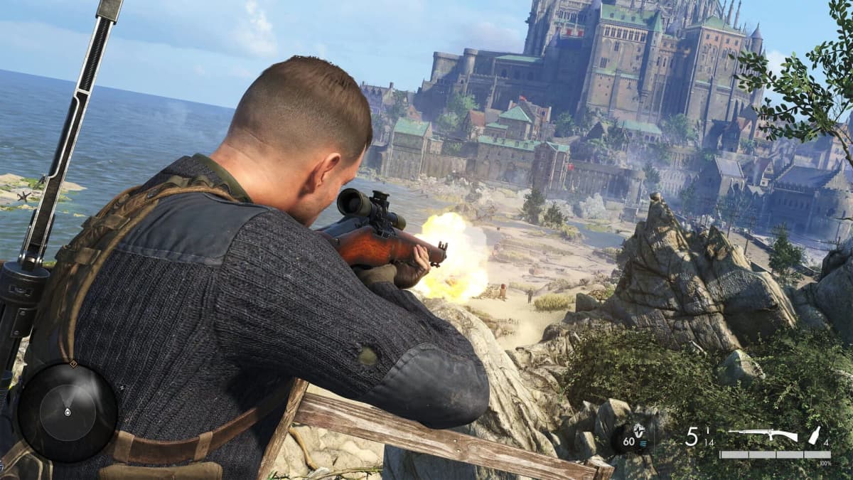 Screenshot from Sniper Elite 5