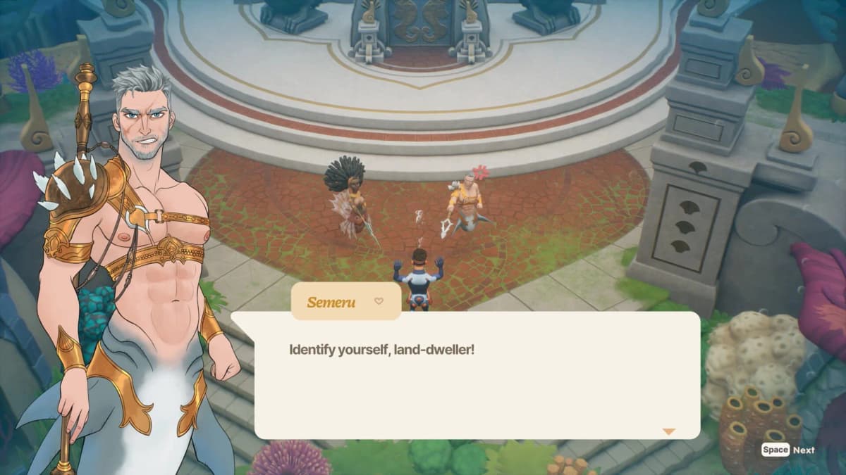 Screenshot from Coral Island