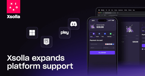 Xsolla pushes into Epic, Windows stores, and Discord