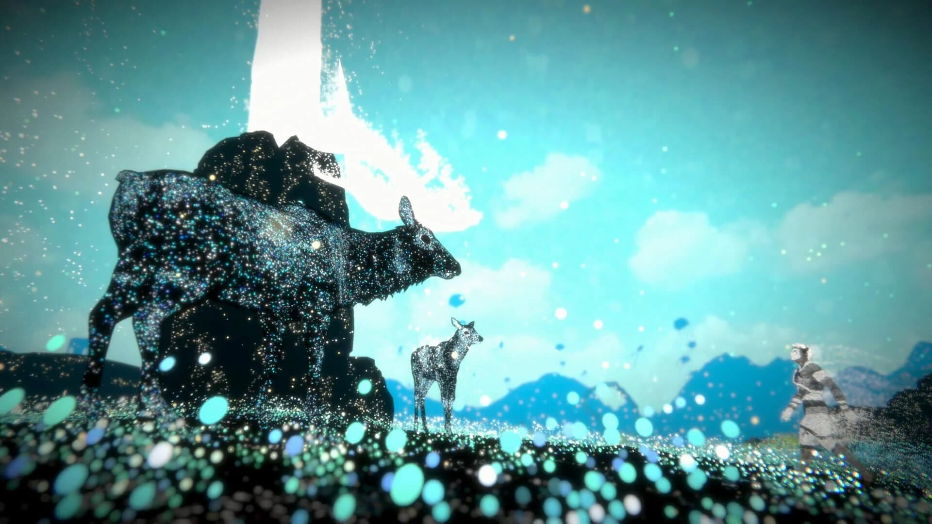 Screenshot from Particle Hearts