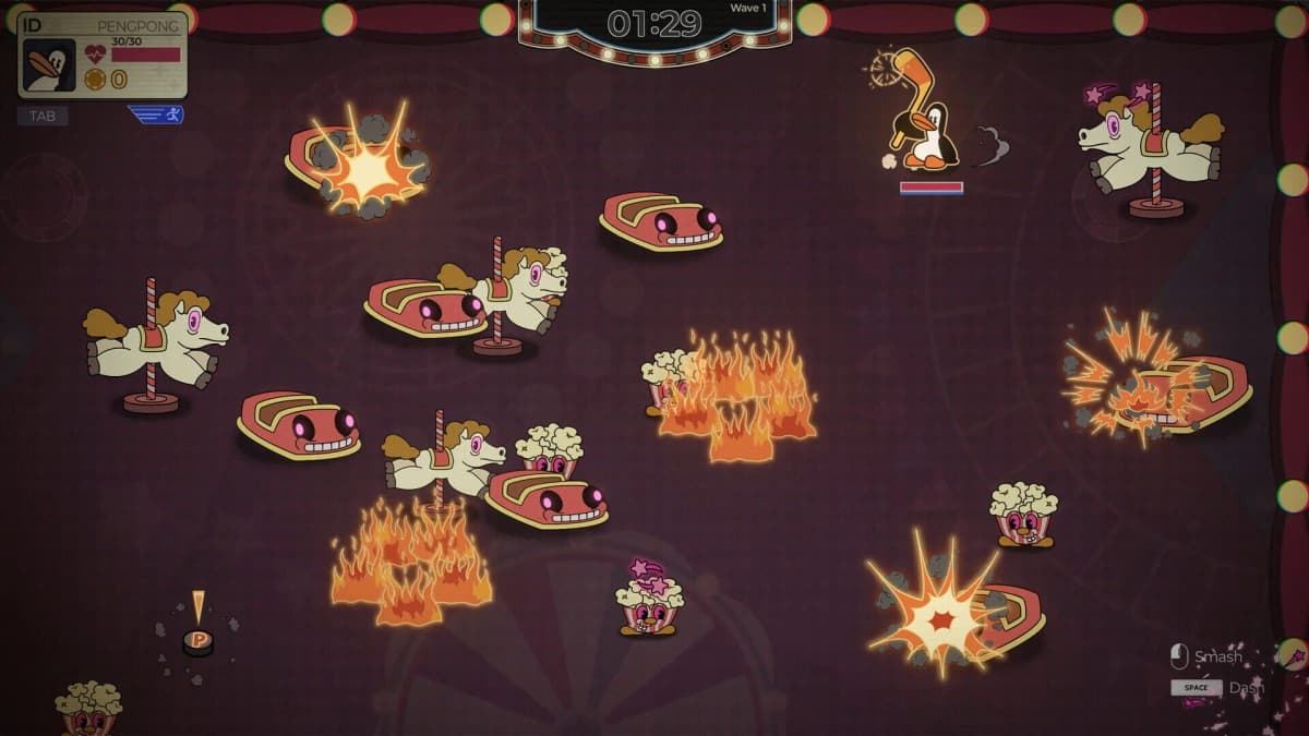 Why This Neon Hockey-Puck Shooter Could Be Roguelike’s Next Big Twist