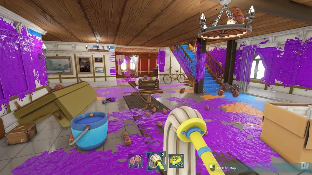 Screenshot from Monster Mop Up