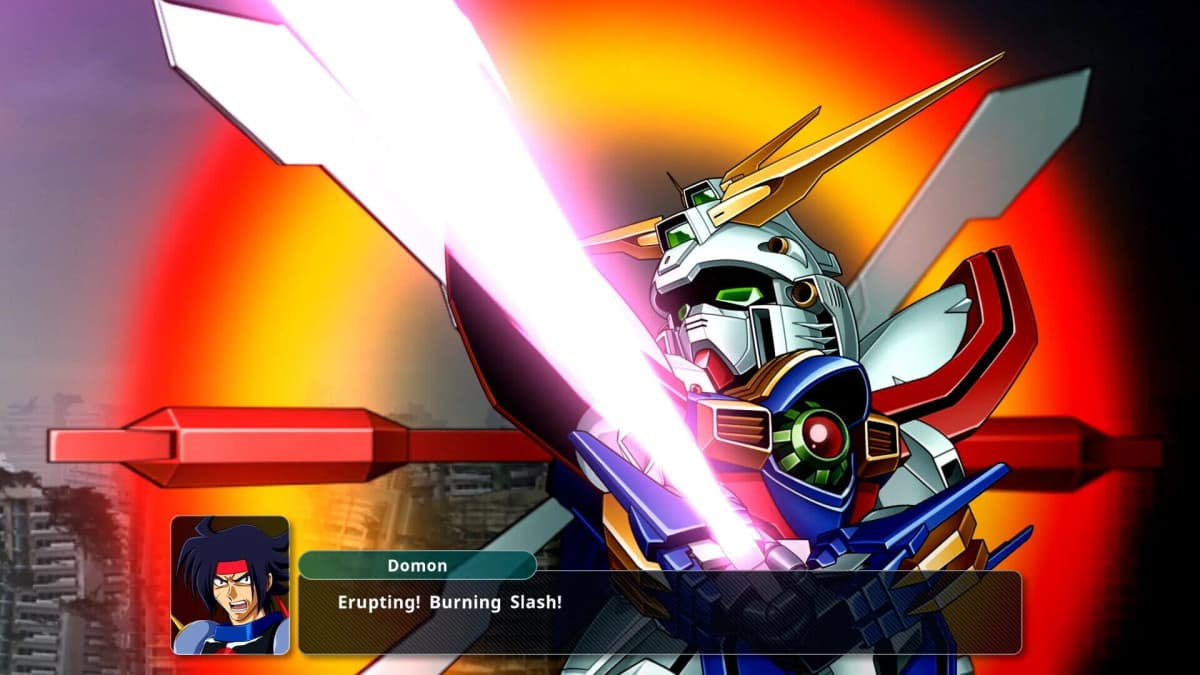 Screenshot from Super Robot Wars Y