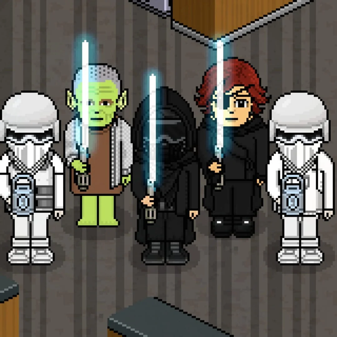Screenshot from Habbo