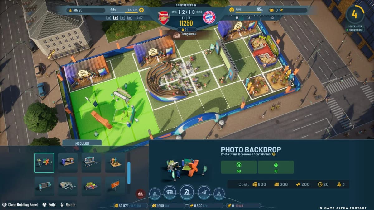 Screenshot from Copa City