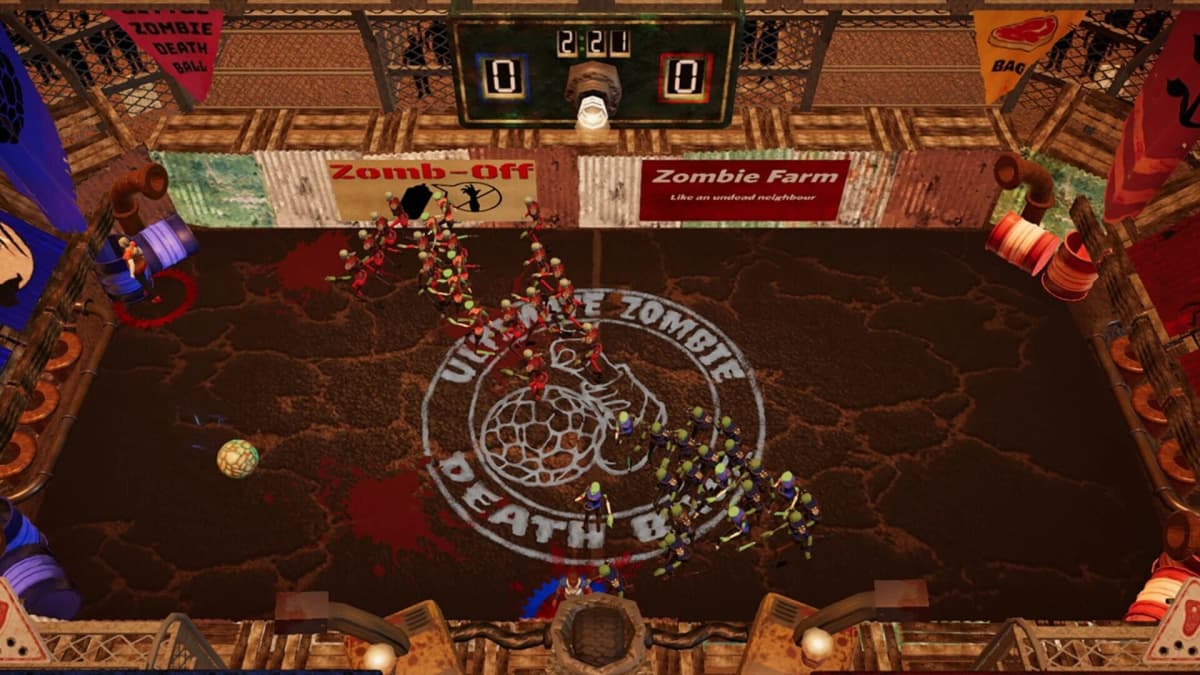 Screenshot from Ultimate Zombie Death Ball
