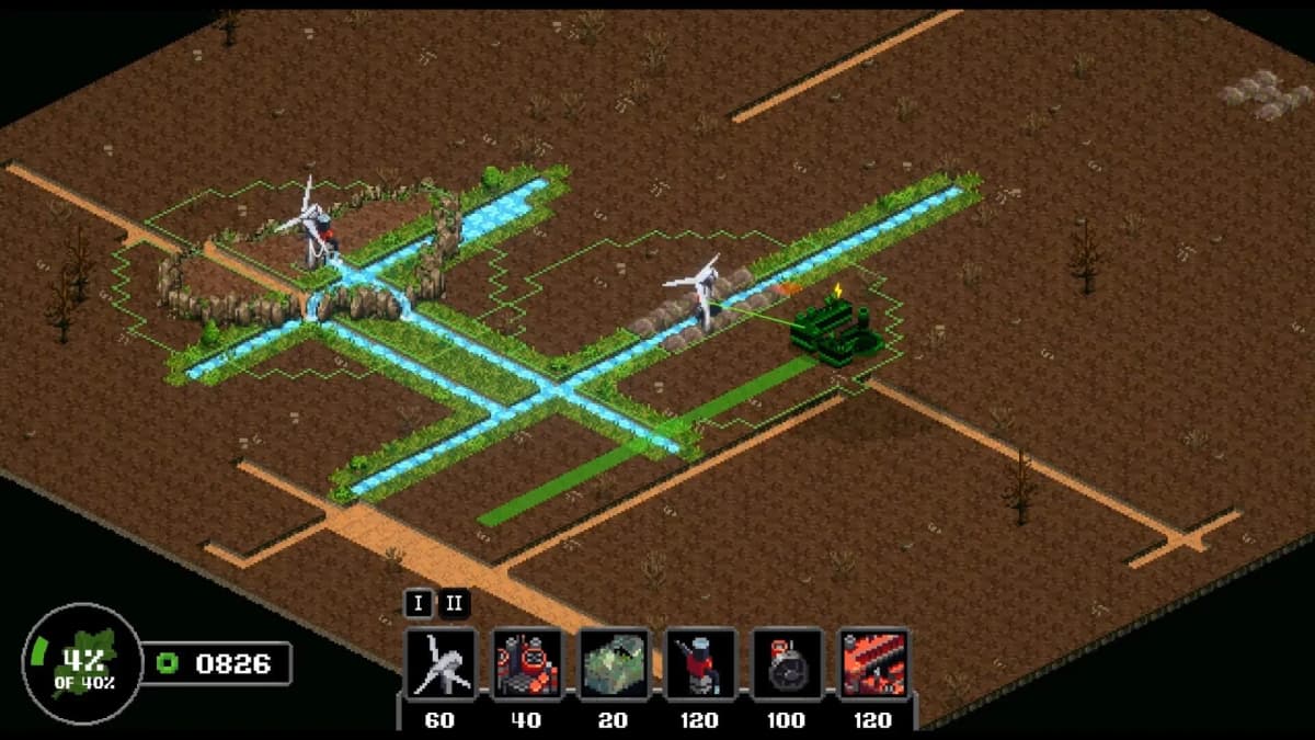 Screenshot from Terra Nil Prototype