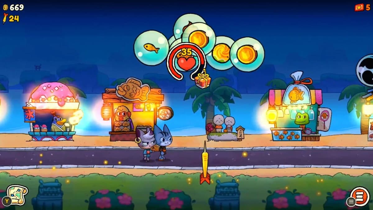 Screenshot from Kimono Cats