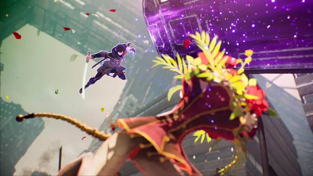 Screenshot from Scarlet Nexus