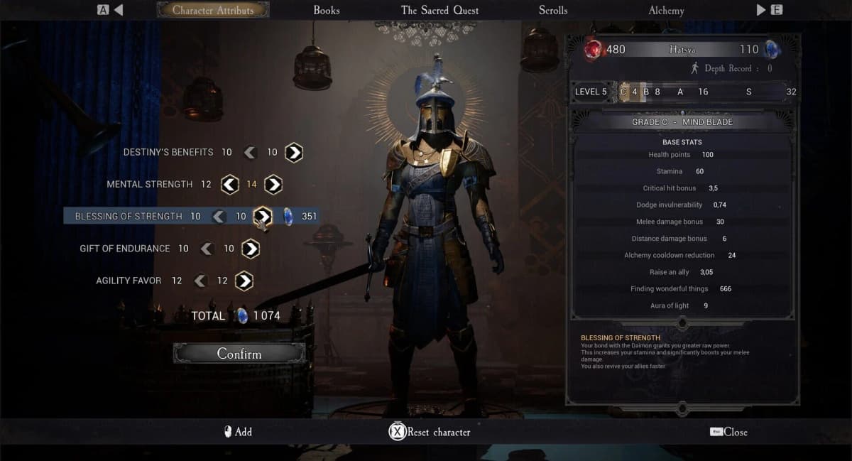 Screenshot from Daimon Blades