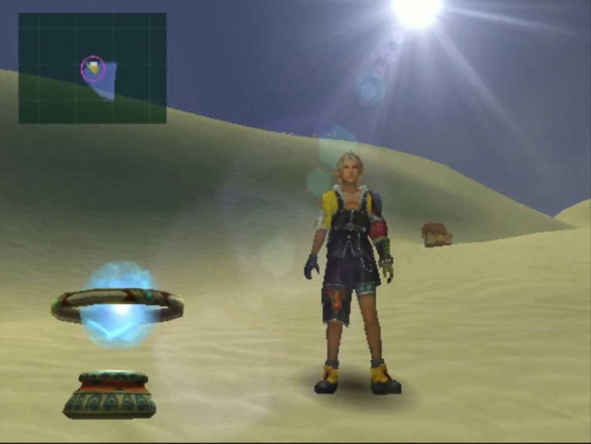 Screenshot from Final Fantasy X