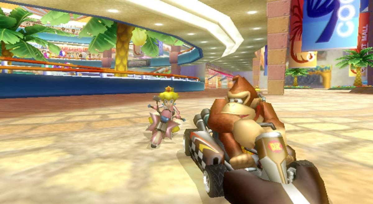Screenshot from Mario Kart Wii
