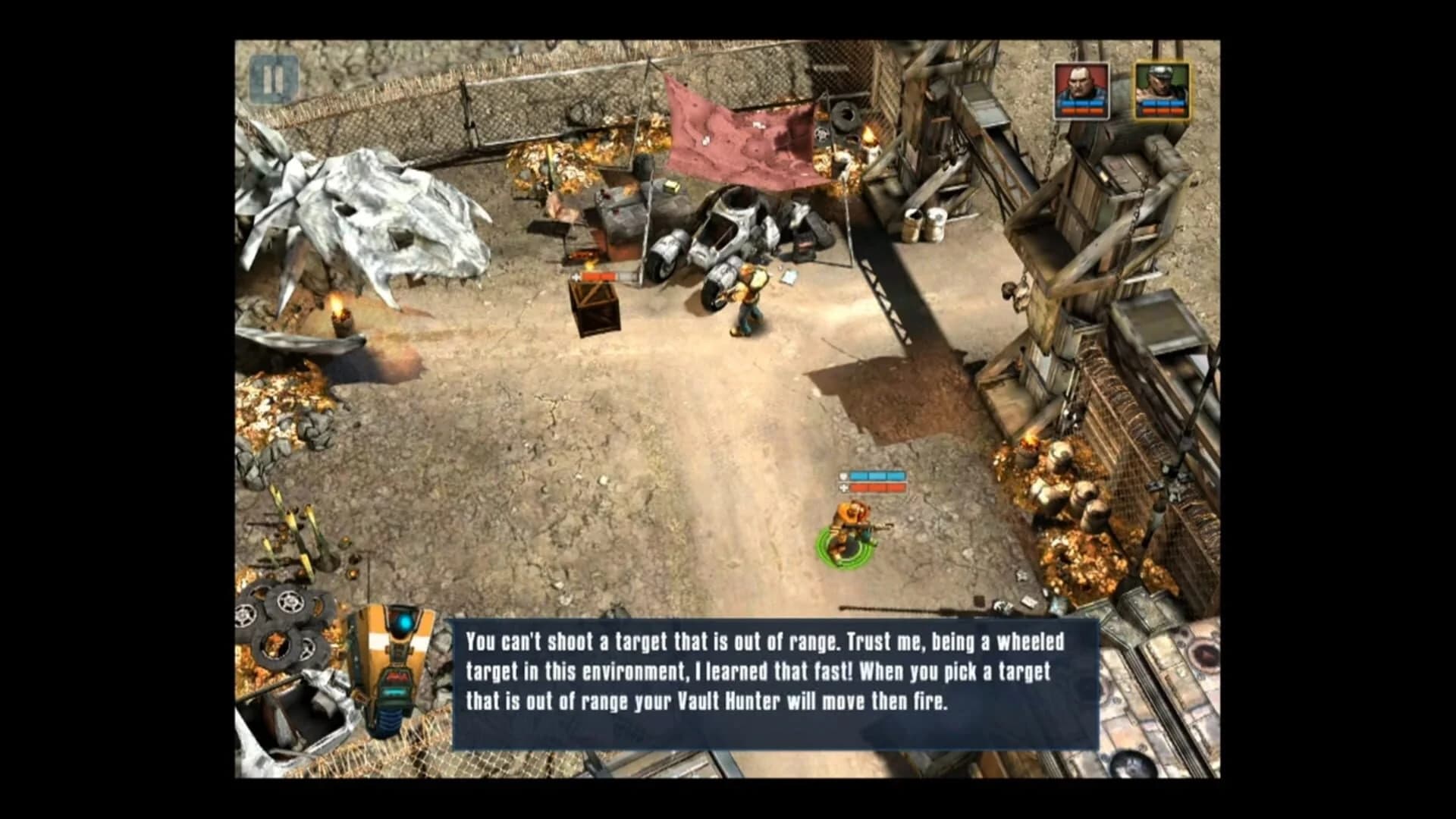 Screenshot from Borderlands Legends