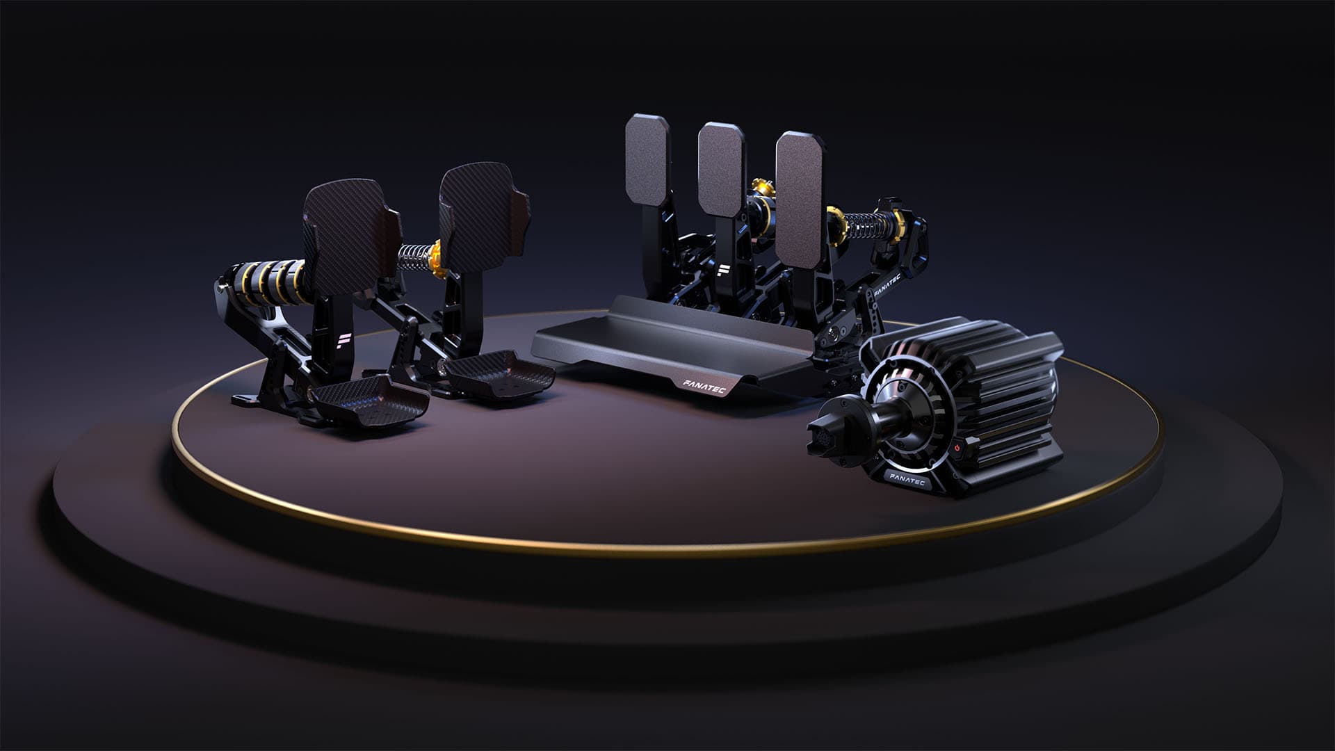 Fanatec’s next‑gen Podium DD and Pedals aim high — but 2026 is a long wait