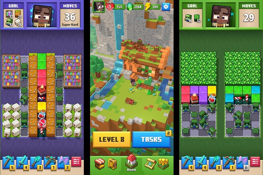 I just heard Minecraft Blast is real—Mojang x Candy Crush, and I’m cautiously excited