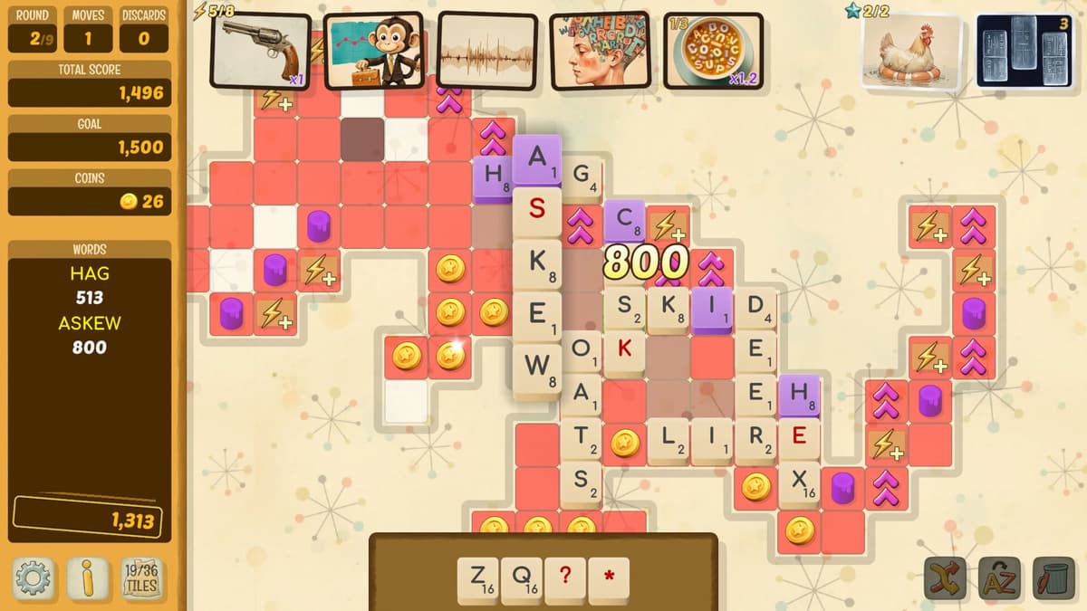 GoldenEye vets turned Scrabble into a Balatro-style roguelike — try the demo