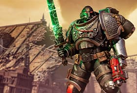 Saber’s Techmarine for Space Marine 2 looks nuts — but what will paid Champion Packs mean?