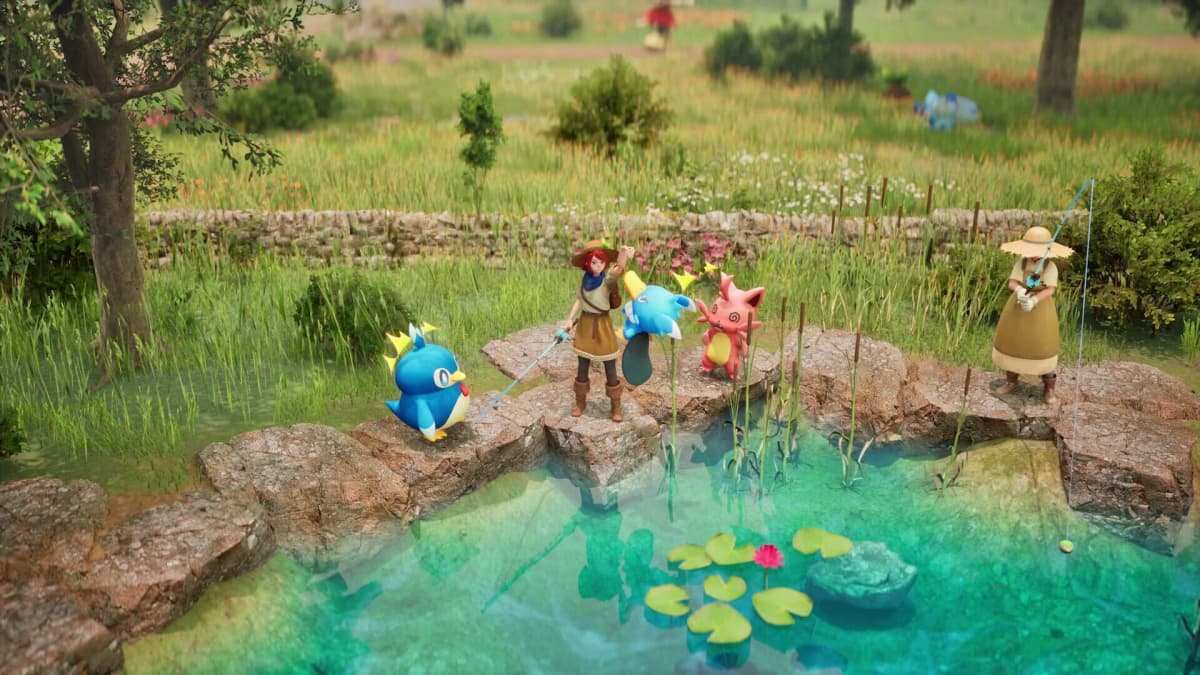 Screenshot from Palworld: Palfarm