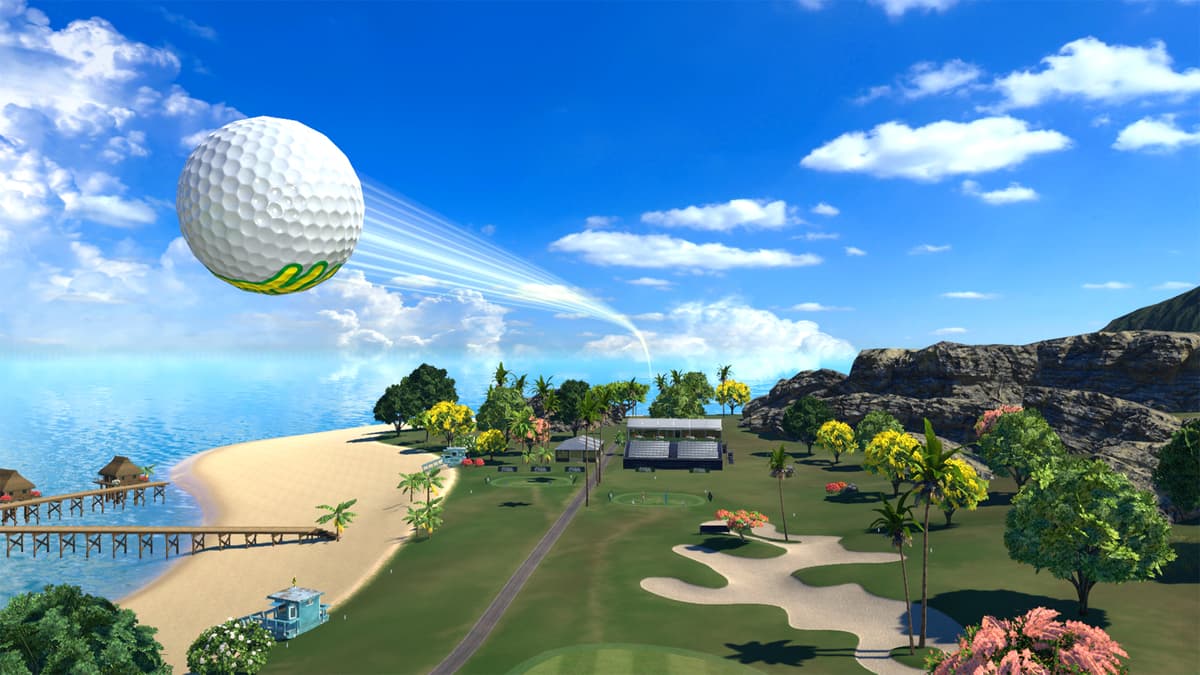 Screenshot from Everybody's Golf VR