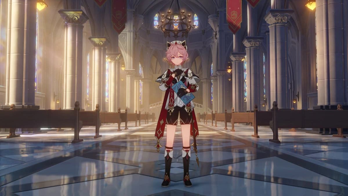 Screenshot from Genshin Impact: A Space and Time for You