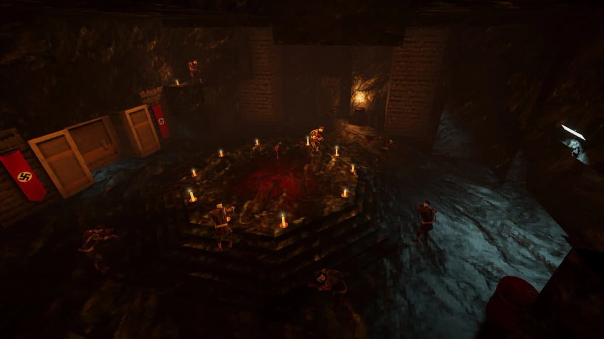 Screenshot from Darkenstein 3D