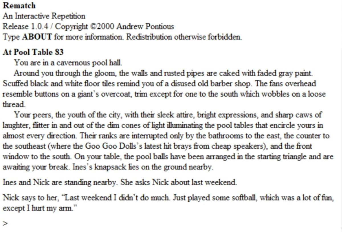 Screenshot from Rematch