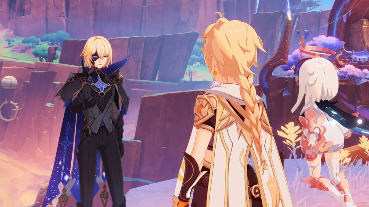 Screenshot from Genshin Impact: A Space and Time for You