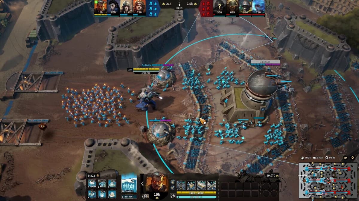 Screenshot from March of Giants