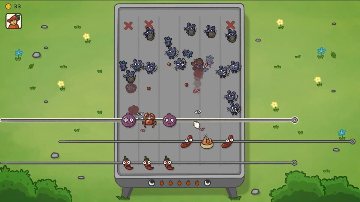 Screenshot from Skewer Squad