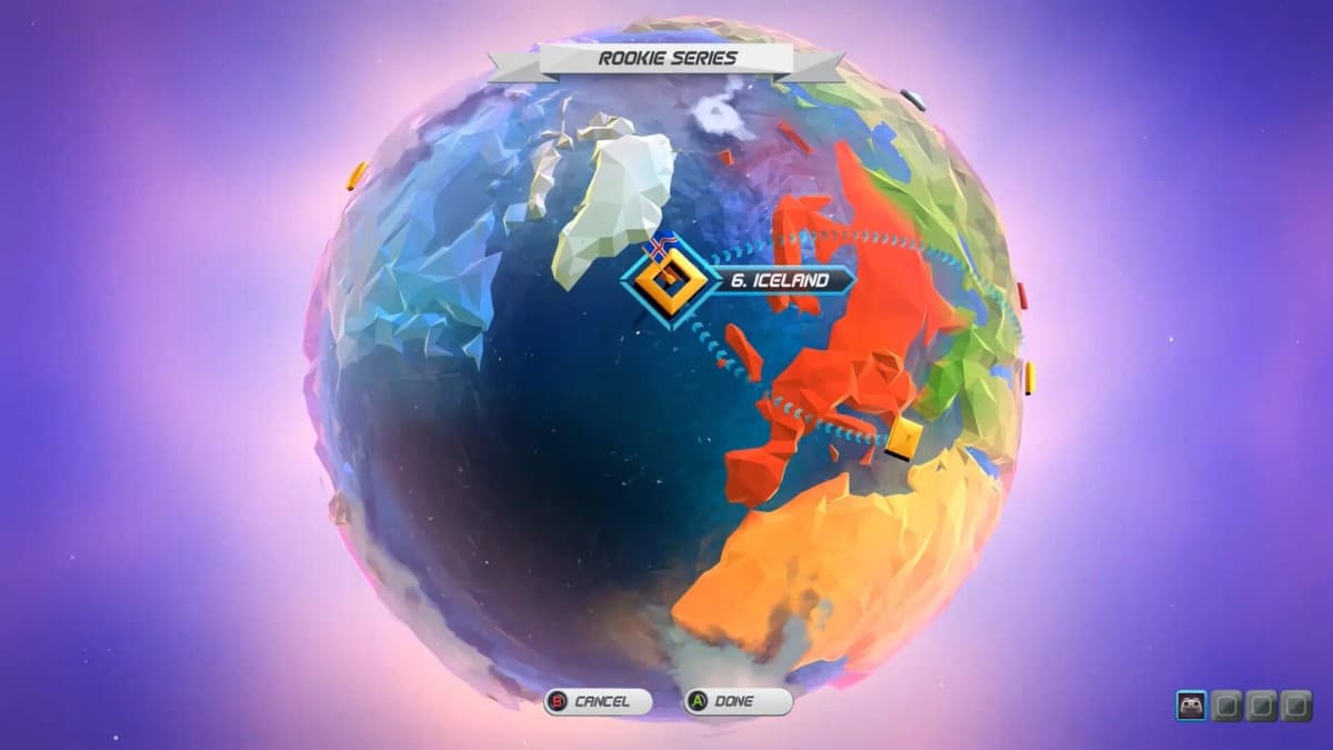 Screenshot from Horizon Chase Turbo: Rookie Series