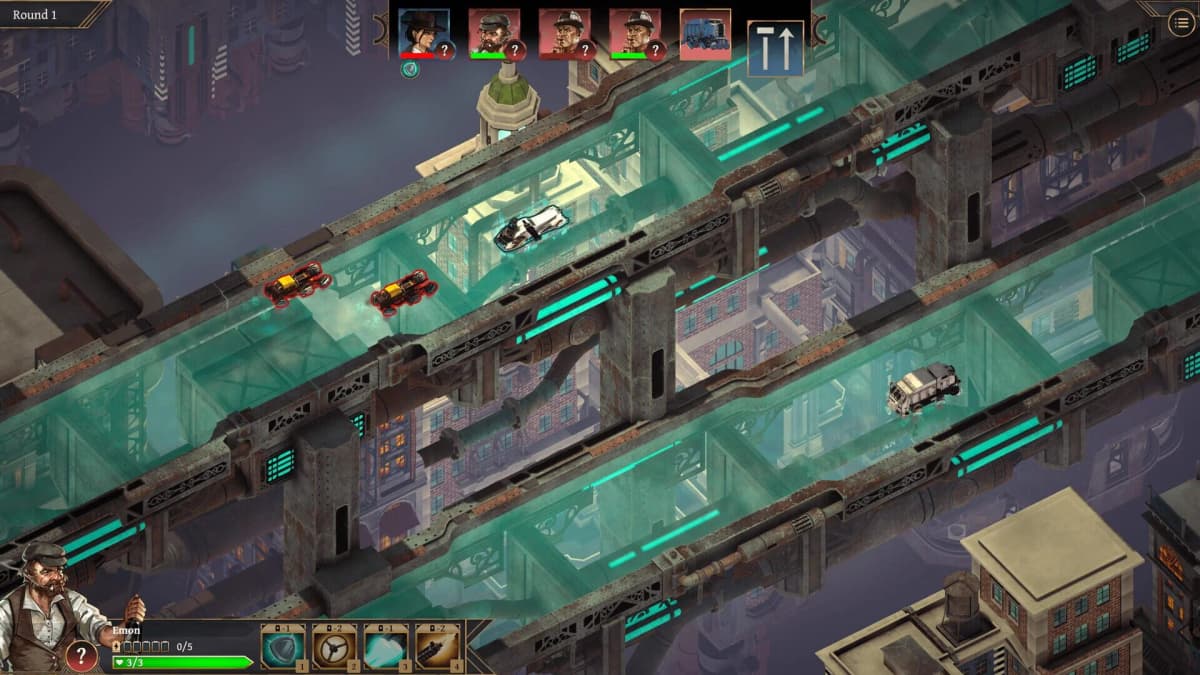 Aether and Iron puts turn-based car chases in a floating 1939 NYC — and it might actually work