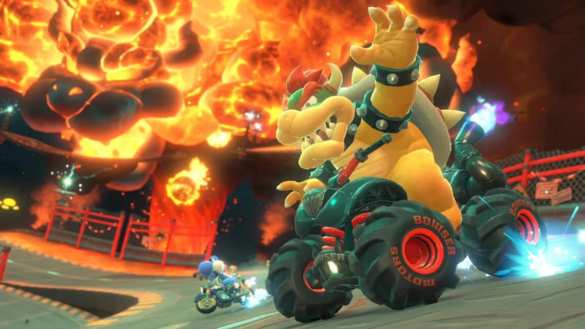 Screenshot from Mario Kart World