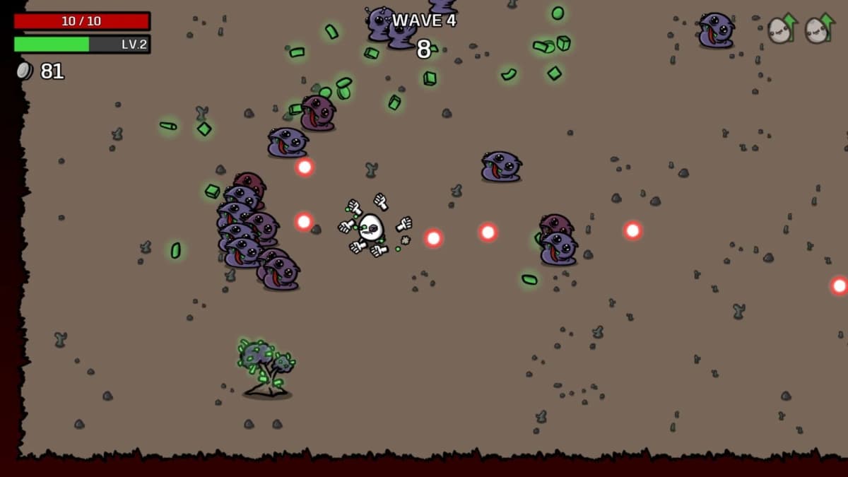 Screenshot from Brotato