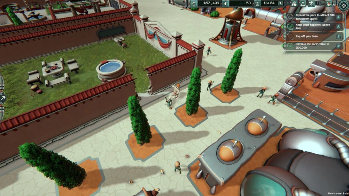 Mars Attracts hits Early Access: a Mars Attacks park sim with bite