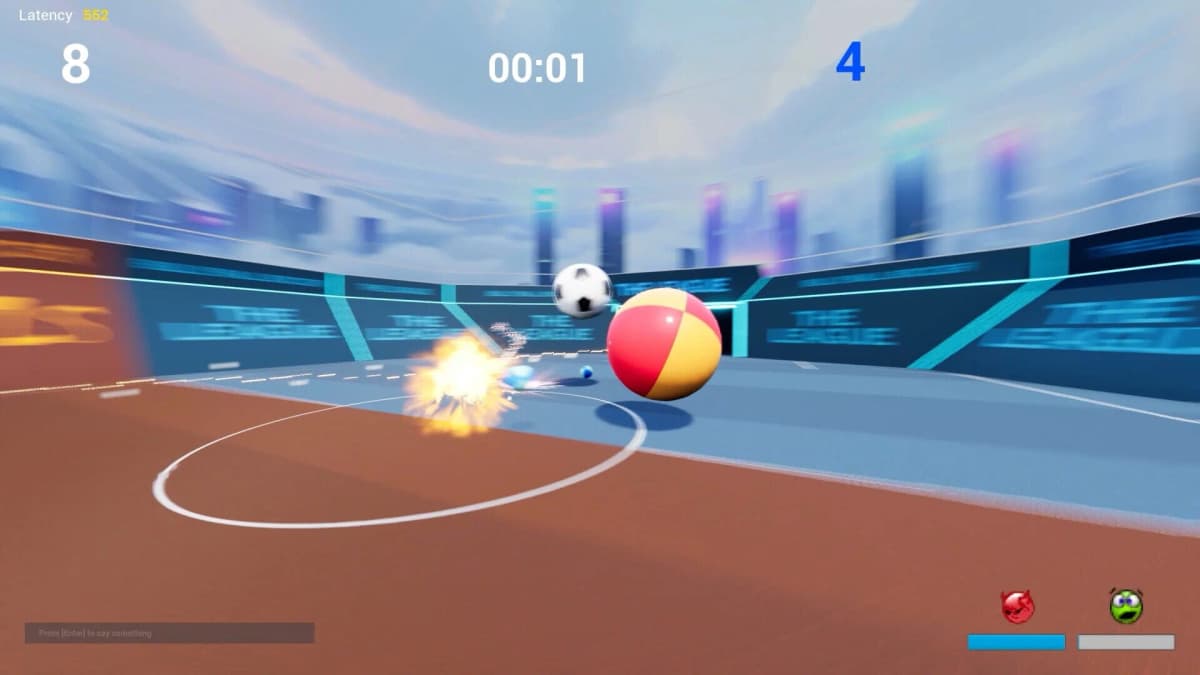 Screenshot from Bully Ball Soccer