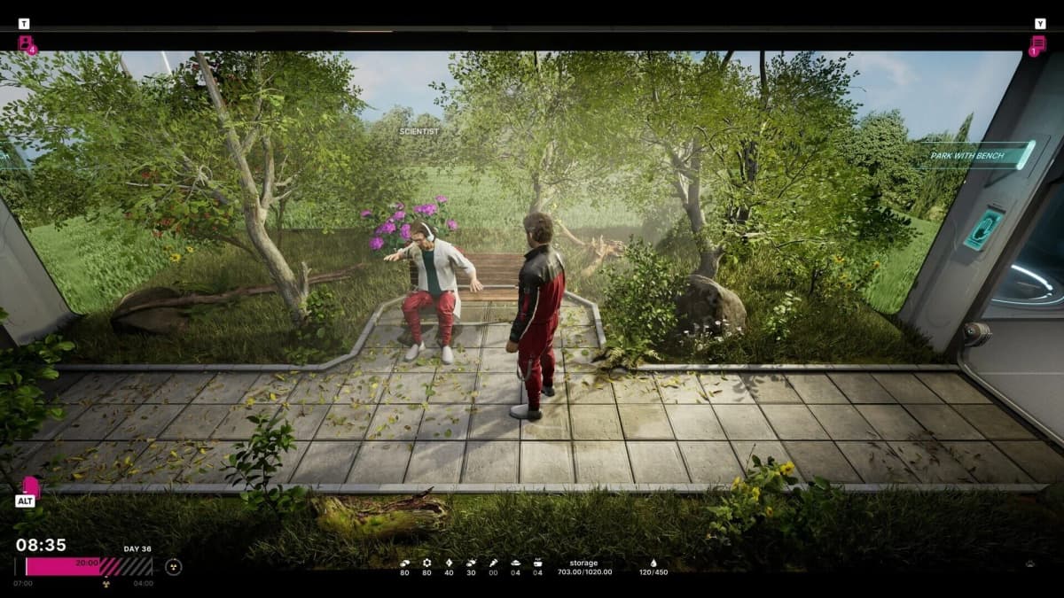 Screenshot from The Alters: Deluxe Edition