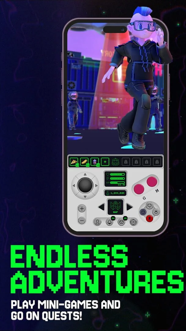 Screenshot from M00m World