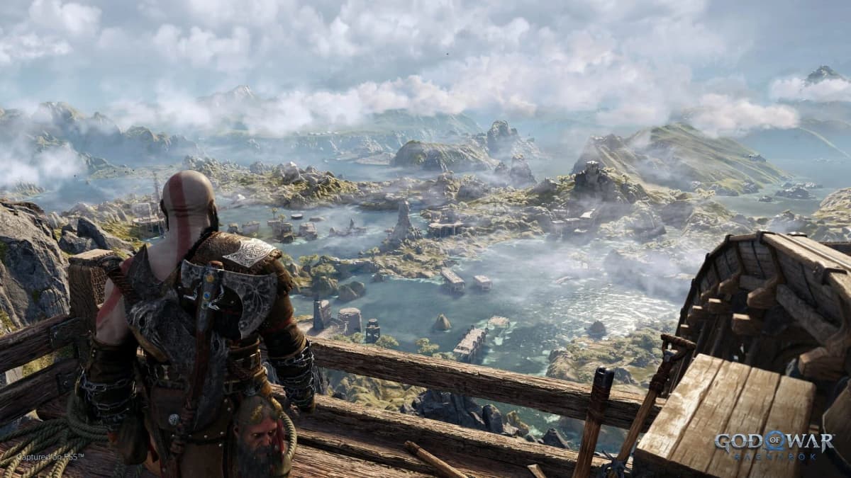 Screenshot from God of War Ragnarök