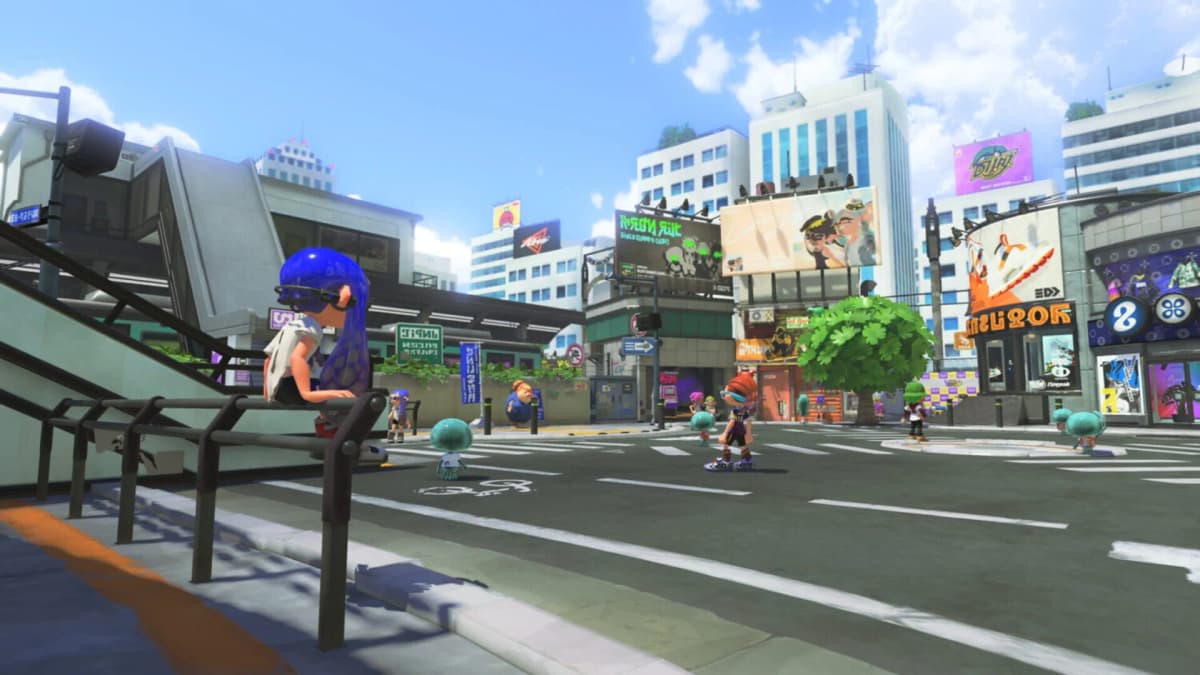 Screenshot from Splatoon 3: Inkopolis