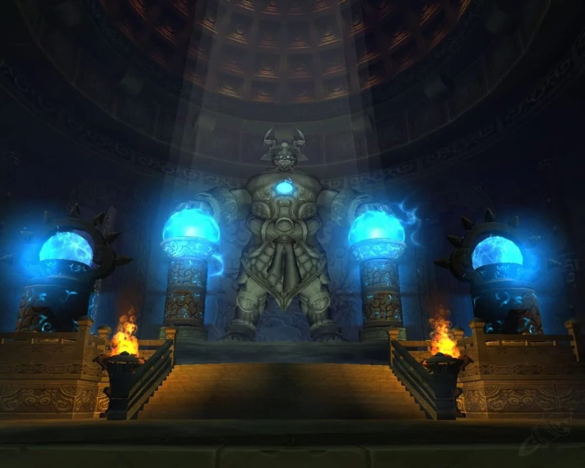 Screenshot from World of Warcraft: Mists of Pandaria: The Thunder King