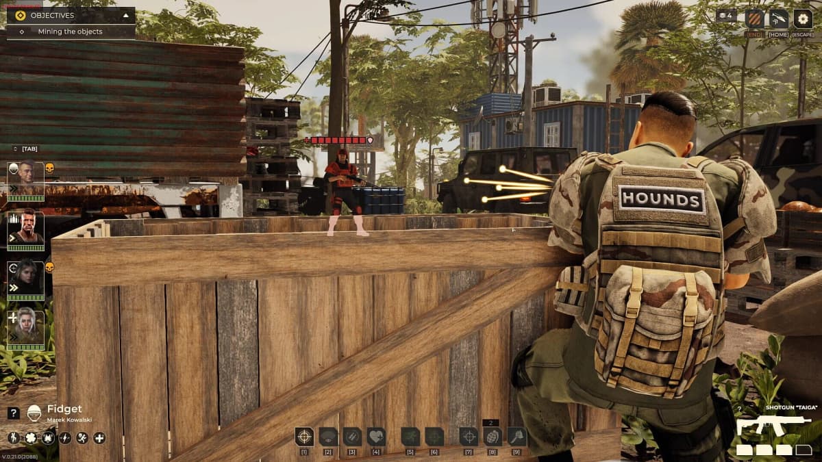 Screenshot from Warhounds