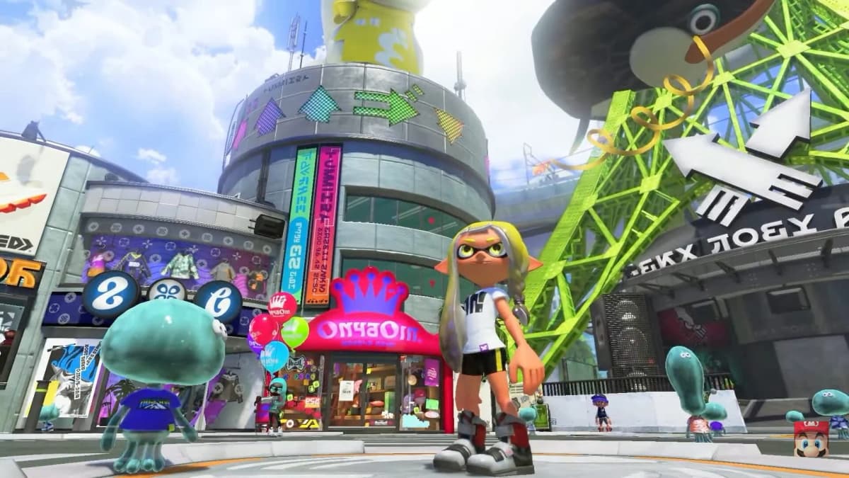 Screenshot from Splatoon 3: Inkopolis