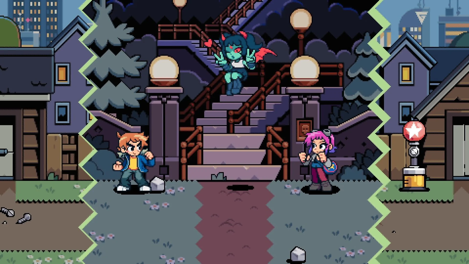 Screenshot from Scott Pilgrim EX